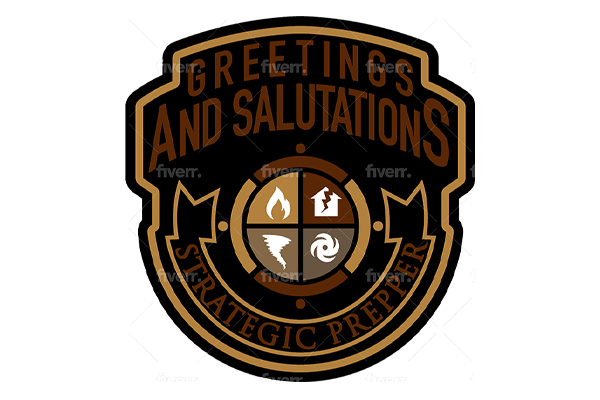 3-inch Greetings Patch - Earth Tones